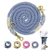 Laisse de chien en nylon multifonctionnelle Pet Walking Training Lead Cats S ES Sangle longue ceinture corde 6ft durable 211022