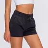 NWT Korte Buttery Soft Stretchy Out Pocket Sport Tummy Control Training Running Athletic Yoga Shorts