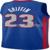 Mens Mulheres Jovem Blake Griffin # 23 2020-21 Swingman Jersey costurado nome personalizado qualquer número de jerseys de basquete