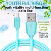 Ny 1M 3FT Typ C-kabel Mikro-USB-kablar Android Tablet USBC Snabbladdning Mobiltelefon Datasladd Kabel för Samsung S8 S9 NOTE S20 S21 Huawei Med paketboxar