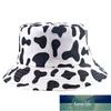 Foxmother New Fall Fashion Black Pink Cow Print Bucket Hattar Kvinnor Fiskare Kepsar Höst Fabrikspris Expert Design Kvalitet Senaste Style Original Status