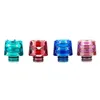 Honeycomb Colorful Resin 510 Drip Tips Snake Skin Mouth Wide Bore Mouthpiece