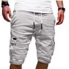 Fashion surdimensionnée de cargaisons militaires shorts pour hommes camouflage shorts tactiques hommes coton travail pantalon court mâle décontracté plus taille m-4xl