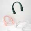 Mini Personal Hanging Neck Fan USB Rechargeable Wearable Portable Neckband Summer Sports Fan Household Silent Fan Radiator