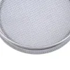 Roestvrijstalen zeefilter Filter Net Cover Seed Sprouting Screen Spruiten Deksels voor Round Mouth Canning Jar