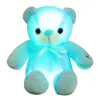 30 cm jouets en peluche mignon poupées lumineuses enfants enfants LED poupée doux animaux en peluche jouet décoration de la maison anniversaire saint valentin cadeaux