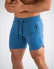 Yoga Outfits Men Plain Elasticated Shorts Cargo Combat Summer Holiday Drawstring Pant Casual Male Running Gym Sports2538170