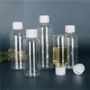 5 ml 10 ml 20 ml 30 ml 50 ml 60 ml 80 ml 100ml 120 ml 150 ml Plastic Flessen Pet Clear-fles met schroefdopvulbare lege containers