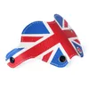 Porte-clés en cuir Union Jack porte-clés sac couverture portefeuille Fob pour Mini Cooper R55 R56 R60 R61 F54 F55 F56 F57 F60 Countryman accessoires de voiture