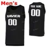 NIK1 NCAA College Xavier Musketeers Basketball Jersey 23 Byron Larkin 24 Kyky Tandy 25 Jason Carter 3 Quentin Goodin Custom Sched