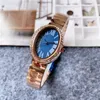 Fashion Brand Watches Women Lady Girl Crystal Oval Arabic Numerals Style Steel Metal Band Beautiful Wrist Watch C61