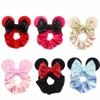 36 Colors Mouse Ear Christmas Headband Thick Hair Tie Stretch Gold Velvet Hairband Hairs Accessories free ship 5pcs