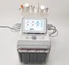 6 po HYDRA Dermabrasion Nettoyer pour le visage Hydroélectricité Péche de réchauffement Couvrage du visage Soulevé à tête noire Époudeur peau Hammer froide Ult5171721