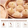 500pcs/Set Bamboo Steamer Paper Square Parchment Paper Sheets for Baking Paper Non-Stick Steamer Mat for Cooking/Baking/Steamer LX4186