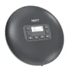 T CD204 Перезаряжаемый CD-плеер Bluetooth Portable CD-плеер с аккумуляторной батареей Светодиодный дисплей Personal CD Walkman, чтобы насладиться A57