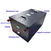 36V Batteri 36V 100AH ​​LifePo4 Lithium Battery Pack för 3600W 4000W TRECHICEL UPS Vehicle E Moped Bike Scooter Boat +10A Charger