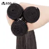 NOBLE16-40 Inch X Real Hair Bundles Bone Straight Hair Extension Wholesale Nature Black X Real Protein Hair Extensions 220216