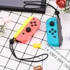 ゲームコントローラジョイスティック 1 ペア Joy-Con ゲームパッドハンドルロックリストストラップストラップスイッチ 6 色ゲーマー 2021