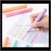 Highlighters Writing Supplies Office School Business & Industrialcreative And Lovely Triangle Fluorescent Set Student Marker Wheat St Adverti