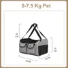 Pet Cat Carrier Tas Hond Auto Seat Cover Twee in één Draagbare Outdoor Reizen Winkelen Handtas Transport voor kleine hondendragers, kratten Huizen