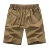 Homens de verão calções shorts algodão casual bermudas negros homens boardshorts homme clássico marca roupas praia shorts masculino 5xl h1210