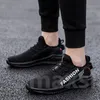 45Comfortable lätta andningsbara skor Sneakers Män Non-Slip slitstarkt Idealisk för att springa och sport joggingaktiviteter utan låda