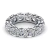 Vecalon 18 Styles Eternity Obiecing Ring Diamonds CZ 925 SREBRING SREBRNY OŚWIADCZENIE PIERANOWE FOR MĘŻCZYZNIE MĘŻCZYZN BINEGRY Prezent 8824472