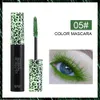 Teamason Kleur Mascara Natuurlijke Slanke Krullende Waterdichte Anti-Sweat Mascara Oog Make-up Langdurige Make-up verkopen goed