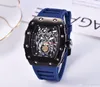 orologio sportivo con teschio set coclea serie retrò orologi da uomo e da donna al quarzo moda per il tempo libero 2021237P