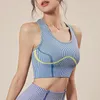 Bras de soutien-gorge Brass Breptable Sports Bra Antisweat Shockproofproof Yoga Top Athletic Gym Running Fitness Workout 10221460053