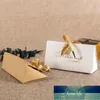 Premium Style Paper Candy Box Bröllops presentförpackningar för gästerna Favoriter och gåvor Chokladparty Tillbehör Dekoration Wrap Fabrikspris Expert Design Quality Senaste