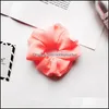 Haar rubberen bands sieraden chiffon scrunchies hoofddeksels grote darm banden touwen elastische haarbanden meisje paardenstaart houder vrouwen trendy Aessori