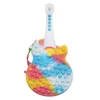 Nouveaux produits Fidget jouet sac Silicone portefeuille guitare Piano multifonction bande musique bandoulière enfants éducatif