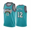 Grizzliess Ja Morant Basketball Jerseys Marcus Smart Derrick Rose Jaren Jackson Jr. Desmond Bane City Jersey Ziaire Williams Yuta Watanabe Men retro