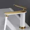 black and gold bathroom faucet