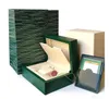 scatola di cartone verde