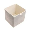 Schubladen-Aufbewahrungsboxen aus Vliesstoff, quadratisch, offene Sortierbox für Kleidung und Kleinteile FHL85-WLL