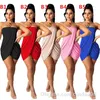 Sexy Women Dresses Color Contrast Stitching Dress Summer One Line Breast Wrapped Sexy Wave Pleated Skirt