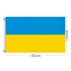NEU!!! Parteiversammlungsflagge „Frieden, ich stehe mit der Ukraine“-Flagge „Unterstützt ukrainisches Banner“ aus Polyester, 90 x 150 cm, DHL schnell