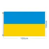 NY!!! Party Assembly Flagga fred Jag står med Ukraina Flag Support Ukrainska Banner Polyester 3x5 ft DHL Snabb