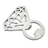 The Diamond Ring Shape Bottle Diamond Rvs Bierflessen Openers Holle Ring Opener Creative