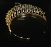 Royal Diana couronne diadème mariage mariée cristal strass bandeau cheveux accessoires perles tête bijoux bandeau or argent casque bal élégant chapeaux