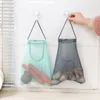 Opbergzakken Herbruikbare keuken Mesh opknoping tas Fruit Groente Winkelen Strand Speelgoed Kleding Organisatoren Toilettas Pouch Case