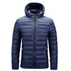 CHAIFENKO Winter Warm Waterproof Jacket Men Autumn Thick Hooded Cotton Parkas Mens Fashion Casual Slim Coat Male 211214
