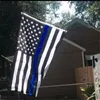 Drapeaux Bannière Nationale Américaine Mince Bande Imprimée Étoiles Blanches Et Bleues Avec Œillets En Laiton Bannière Drapeaux