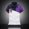 Geborduurde polo's met korte mouwen, revers-T-shirt, straatvrijetijdskleding