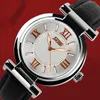 2020 SKMEI Toppmärke Casual Women Quartz Watch Vattentät Damer Kvinnlig Tjej Armbandsur Läderrem Relogio Feminino 9075