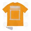 Projektanci Mens T Shirty Summer Womens Lose Offs TEE TEES Modne Tops Man's Casual Shirt Luksusowe odzież Street Shorts Marki Rękawy Białe ubrania Tshirtsq1r7