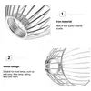 Lampenabdeckungen, ausgehöhlter Lampenschirm in Vogelkäfigform, schicker Lampenschirm