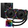 PC Case Fan Líquido Refrigeração de Água Computador Computador CPU Integrado Refrigeração de Água Refrigerador para Intel LGA 115X AMD AM4 CPU RGB RGB Heatsink Fan Novo